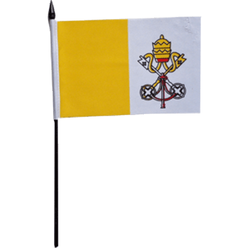 Vatican City Desk / Table Flag