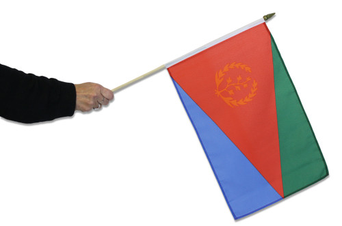 Eritrea Waving Flag