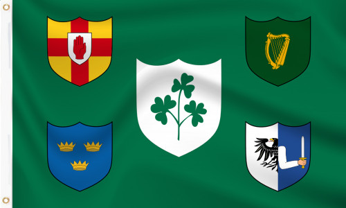 Irish Rugby Union Team Flag to buy for Rugby Six nations and Rugby World Cup