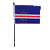 Cape Verde Desk / Table Flag