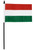 Hungary Desk / Table Flag