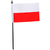 Poland Desk / Table Flag