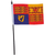Royal Standard Desk / Table Flag
