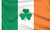 Buy Ireland Flag With Shamrocks from the UK