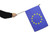 European Union EU Waving Flag