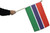 Gambia Waving Flag