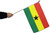 Ghana Waving Flag