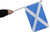 Scotland St Andrew's Cross (Official) Waving Flag