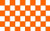 Orange and White Chequered Flag