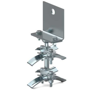 W25-RE-22 | End Clamp with 2 Tier 0.60-0.94" O.D. Round Cable/Hose Saddle | Gleason Reel - Hubbell W25-RE-22 | End Clamp with 2 Tier 0.60-0.94" O.D. Round Cable/Hose Saddle | Gleason Reel - Hubbell