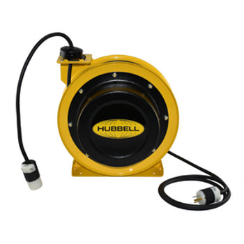 GCC12370-SR 70' 12/3 Industrial Duty Cord Reel w/Single Receptacle | Gleason Reel - Hubbell GCC12370-SR 70' 12/3 Industrial Duty Cord Reel w/Single Receptacle | Gleason Reel - Hubbell