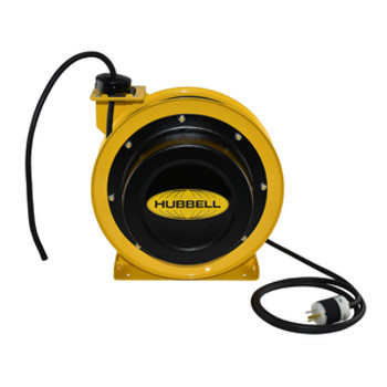 GCC12370-BC 70' 12/3 Industrial Duty Cord Reel w/Bare Cord | Gleason Reel - Hubbell GCC12370-BC 70' 12/3 Industrial Duty Cord Reel w/Bare Cord | Gleason Reel - Hubbell