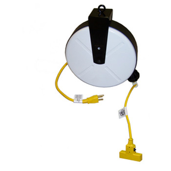 GP-1630 Cord Reel 30' 16/3 W/3 Receptacle | Gleason Reel - Hubbell GP-1630 Cord Reel 30' 16/3 W/3 Receptacle | Gleason Reel - Hubbell
