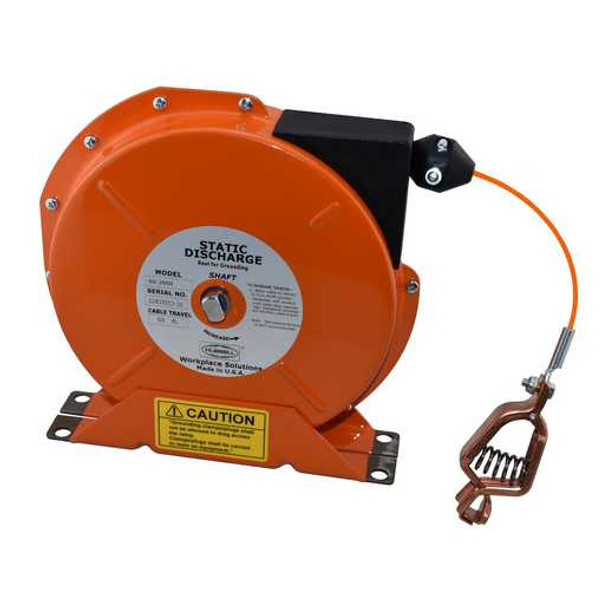 SD-2050-OS Static Discharge Reel 50' SS Orn. Jkt. | Gleason Reel - Hubbell