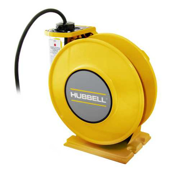 ACA14345-BC15
 | Yellow Industrial Reel, UL Type 1, 45 Ft, #14/3 SJO, 15 A, 250 VAC | Gleason Reel / Hubbell