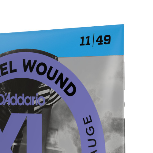 D'Addario Blues/Jazz Rock Nickel Wound Electric Guitar Strings 11-49 2 Pack D'Addario Blues/Jazz Rock Nickel Wound Electric Guitar Strings 11-49 2 Pack