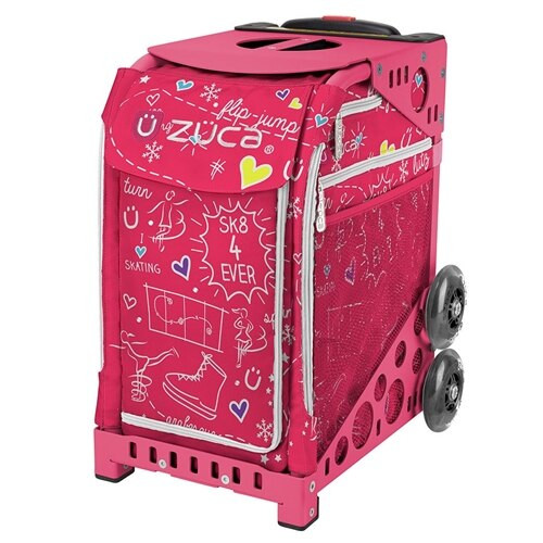 ZUCA ズーカ Bag SK8 キャリーバッグ フィギア アイススケート ピンク Zuca Bags | Zuca Pink SK8| Figure Skating Bag | DiscountSkatewear.com
