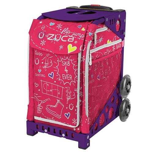 Zuca Bags | Zuca Pink SK8| Figure Skating Bag | DiscountSkatewear.com