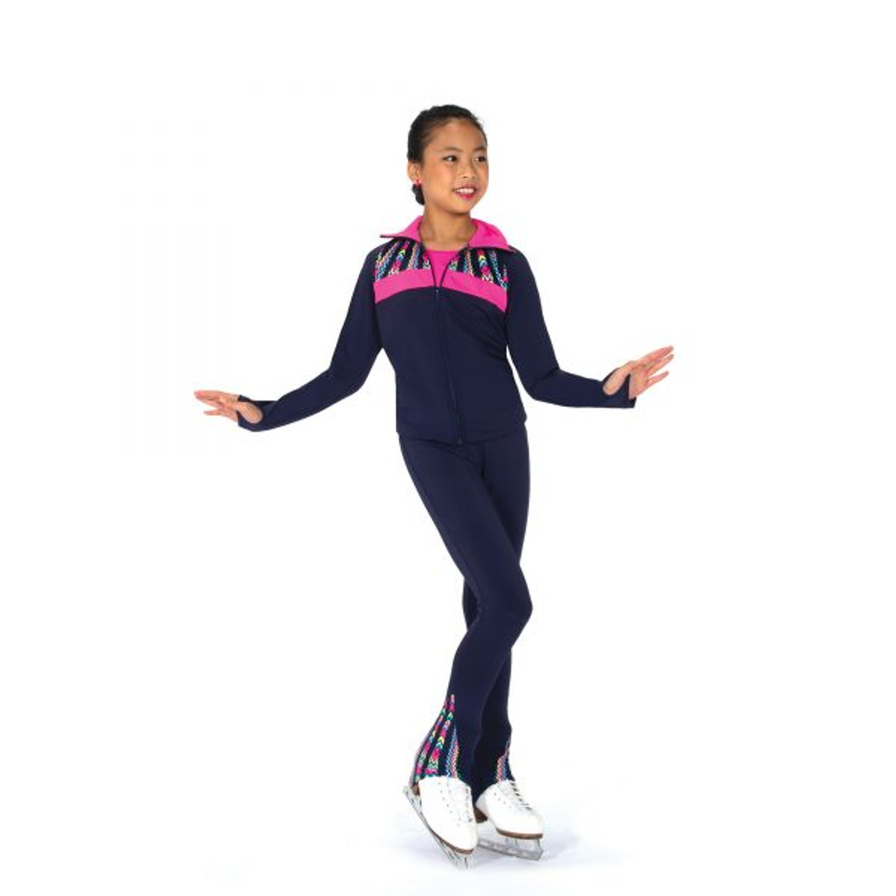 Figure Skating Apparel, Jerry's S118 Kaleidoscope Inset Leggings