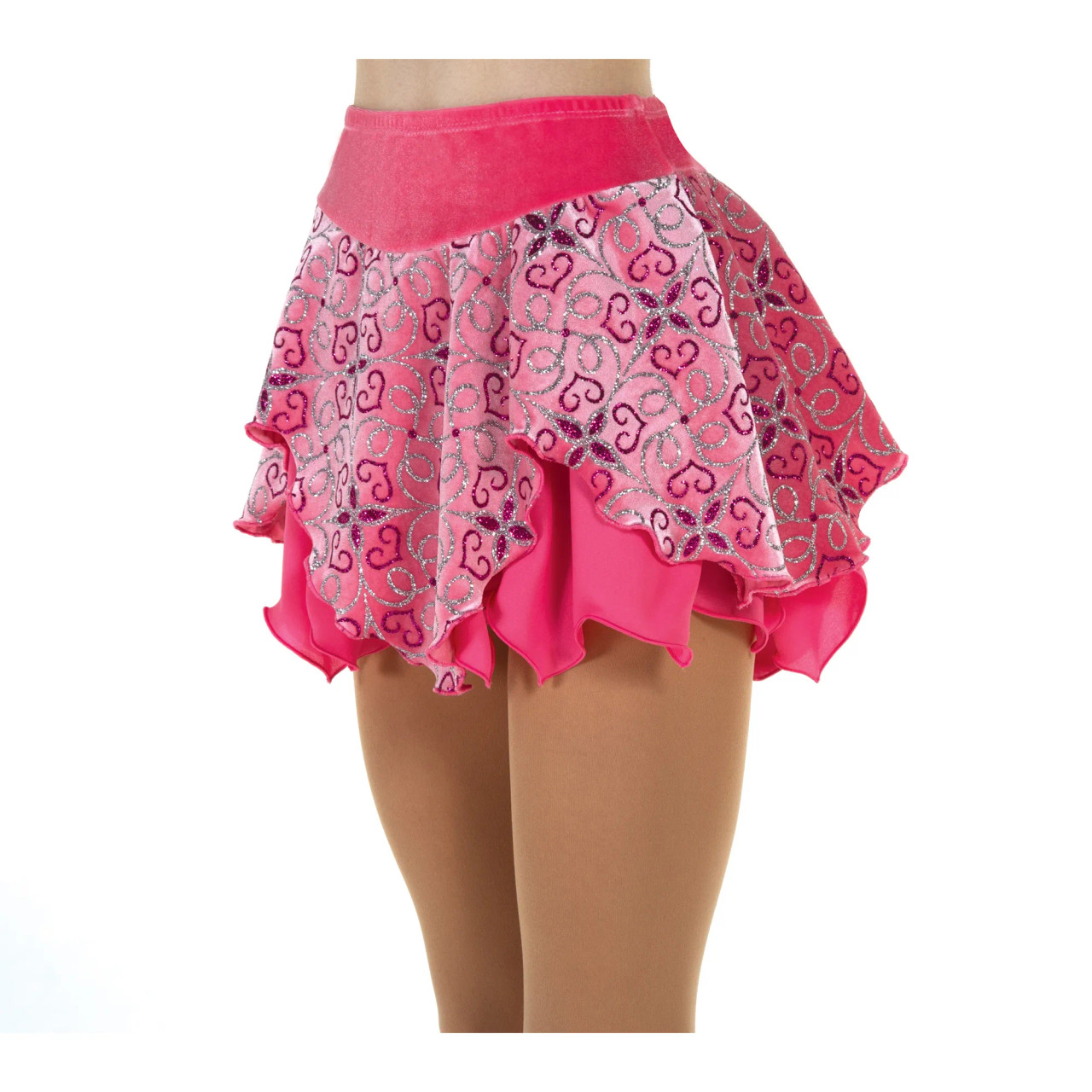 【 Bluelea Jacquard skirt （34サイズピンク） 】 Bluelea Jacquardskirt スカート ピンク - メルカリ