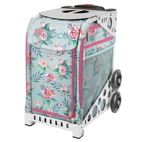 Zuca Blooms Ice Skate Bag | Ice Skating Suitcase