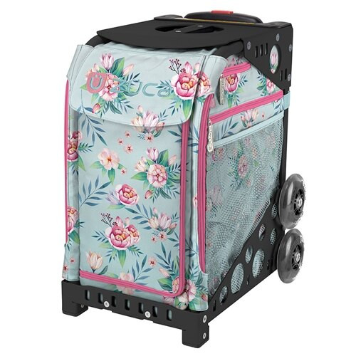Zuca Blooms Ice Skate Bag | Ice Skating Suitcase