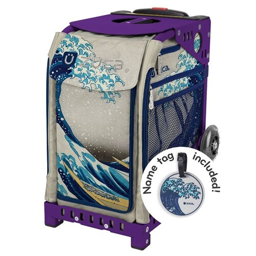 Zuca Bag|Zuca Great Wave|Figure Skating Bag|Discountskatewear.com
