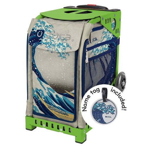 Zuca Bag|Zuca Great Wave|Figure Skating Bag|Discountskatewear.com