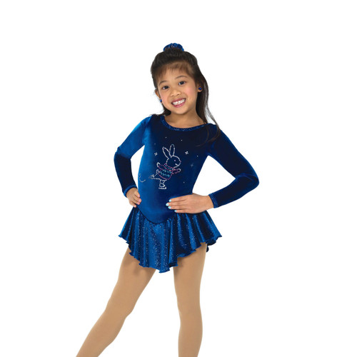 676 Ice Bunny Dress: Royal Blue- Jerry's Skating World