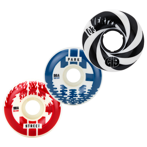 CIB Wheels - Street, Park, and Vertex (4-Pack)