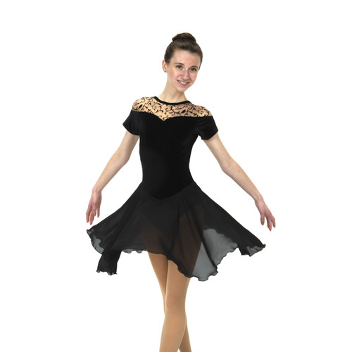 Jerrys 96 Swirling Shoulders Dance Dress