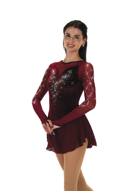 Jerry's 525 Diamondescent Dress – Wine