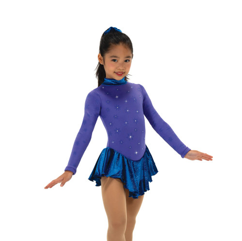 Jerry's 694 Snow Fleece Dress –Purple/Royal.