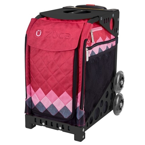 ZUCA ズーカ Bag SK8 キャリーバッグ フィギア アイススケート ピンク ZUCA WHEELED BAG - INSERT ONLY - PINK SK8 - USA Skates