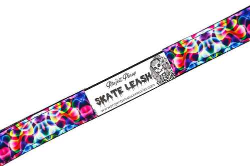 Project Pinup Skate Leash -Trippy Lava Lamp Goo