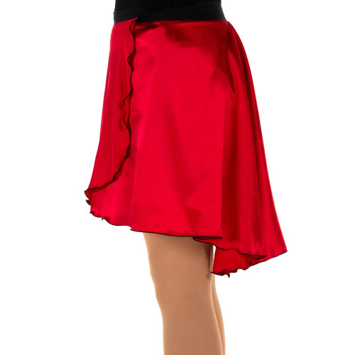 Jerry's 331 Satin Dance Wrap Skirt – Red Jerry's 331 Satin Dance Wrap Skirt – Red