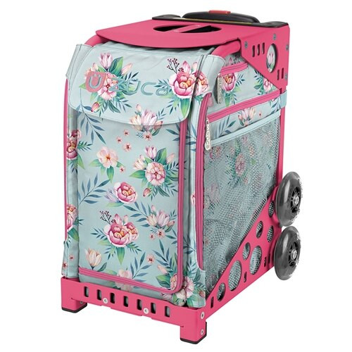 Zuca Blooms Ice Skate Bag | Ice Skating Suitcase