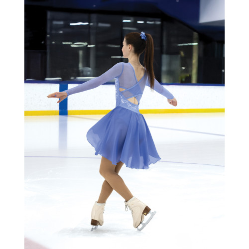 Solitaire Style D26015 Deco Dance Dress- Cornflower Blue