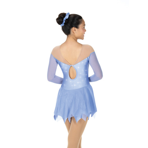 Solitaire Style F23023 Solitaire Icicle Hem Dress :Periwinkle
