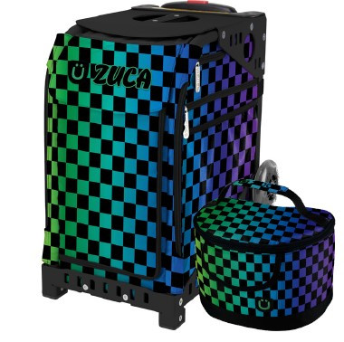 Zuca Bag|Zuca Glitch Grid|Figure Skating Bag|Discountskatewear.com