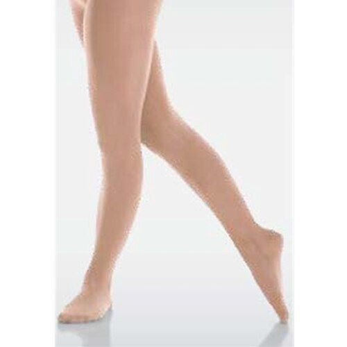 Ice Skate Tights | 3371 Footed Natural Satiny Tights | Mondor