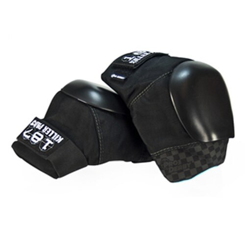 スケートボード 187 KILLER PADS PRO KNEE WHITE/BLACK xl Roller Derby Gear | Pro Knee Pads | Killer 187 Pads