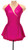 Solitaire Style F22006 Tapered Cut - Rose Pink
