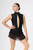 Mondor 615 Shiny Nylon Sleeveless Dress