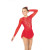 Solitaire F23028P Deep V Dress : Red