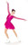 Solitaire Style F25018 Swoosh Dress- Deep Pink