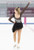 Solitaire Style F25018 Swoosh Dress- Black