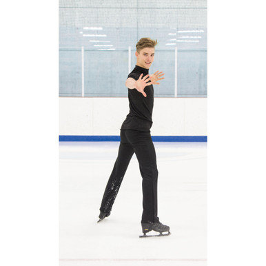  Jerry's Figure Skating Shirt 836 (Adult Small, Black