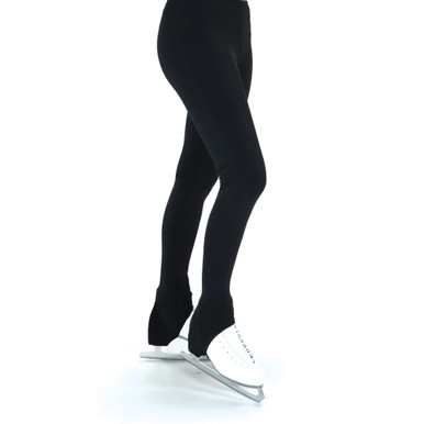 Figure Skating Apparel, Jerry's S102 Black Heel Leggings