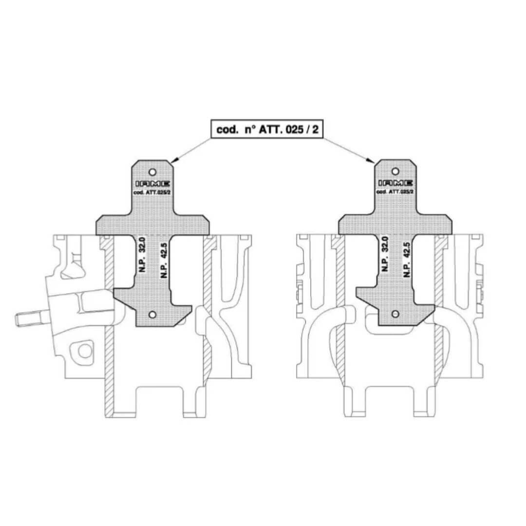 iamssgwページ IAME X30 No-Go Gauge For Exhaust & Transfer Port Height | Franklin